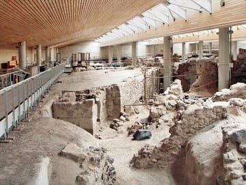 Santorini Acient Akrotiri and Wine museum