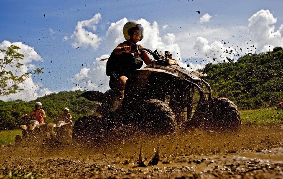 Private White River Rafting and ATV Tour from Ocho Rios
