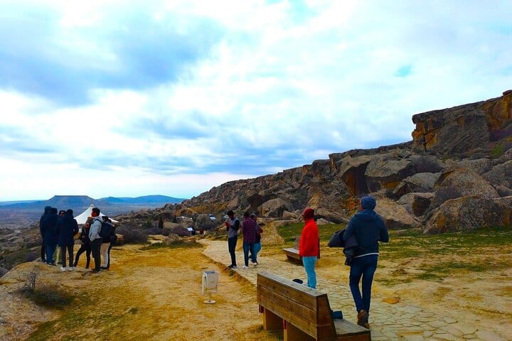 Gobustan tour-Gobustan and mud volcanoes tour-mud volcano tour-MAers planet-unesco site gobustan