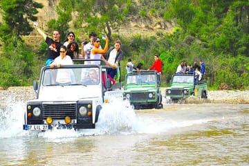 Antalya Jeep Safari Tour with Off-Road, Lunch & Transfer
