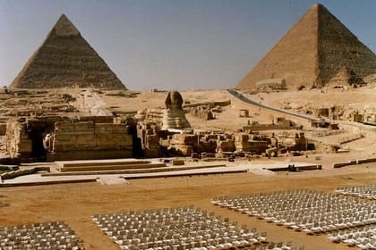 Giza Pyramids & Egyptian Museum Tour