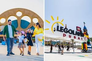 Dubai Parks & Resort MOTIONGATE, LEGOLAND, and Real Madrid" Combo