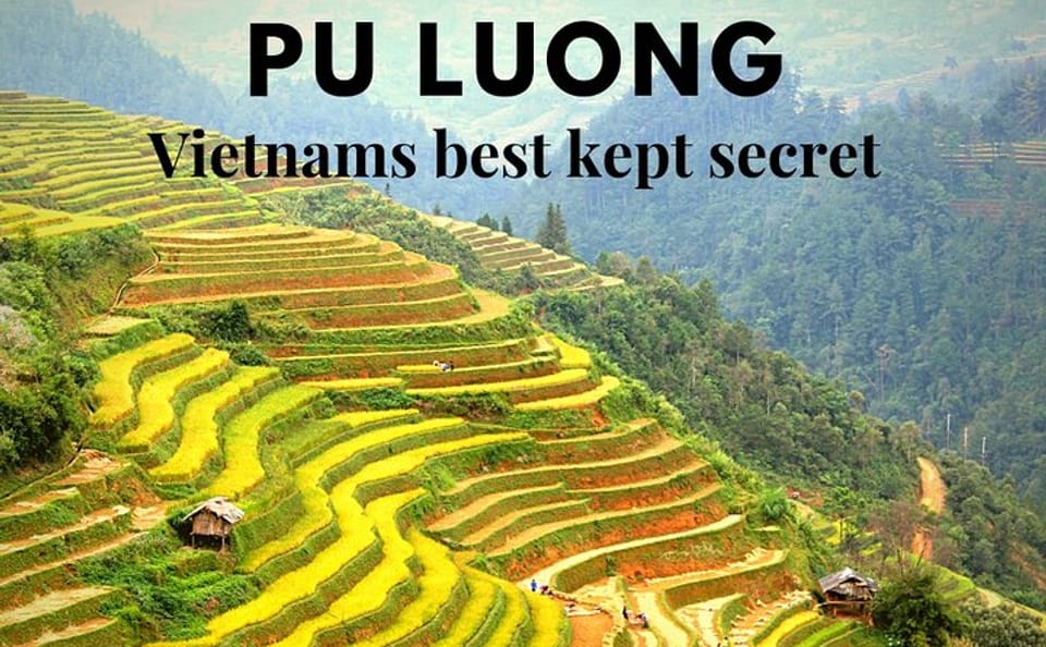 Off-Road Trekking and Waterfall Adventure in Pu Luong from Hanoi