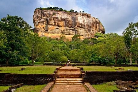 Explore Sigiriya Rock Fortress, Dambulla Caves & Hiriwadunna Village Tour