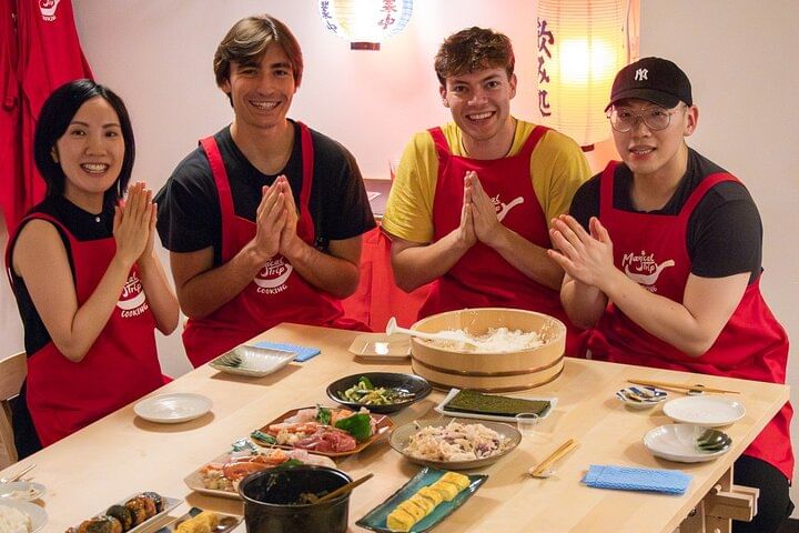 Tokyo Night Cooking Class: 5 Home-Cooked Japanese Dishes