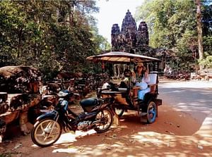 Full Day Tour By Tuk Tuk of Angkor complex with Sunset.