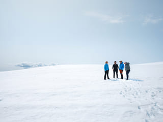 Enjoy the view on Langjökull glacier