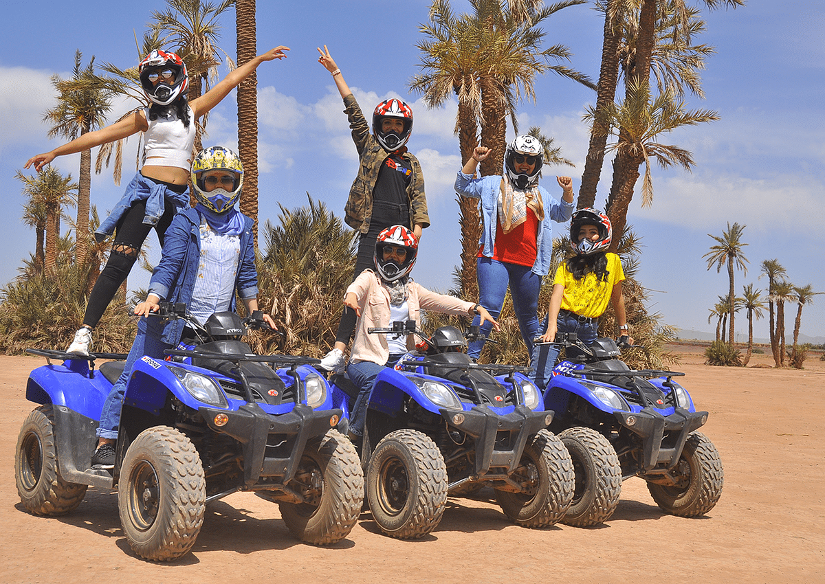 Exhilarating Quad Biking Adventure in Marrakech’s Scenic Palmeraie