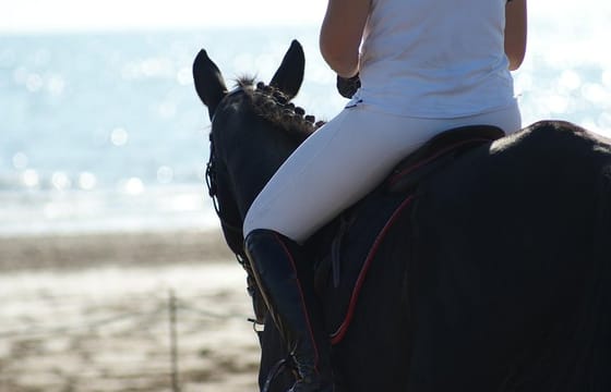 Horse riding on the Beach, Rhodes