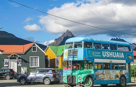Double Decker City Tour of Ushuaia's Key Attractions