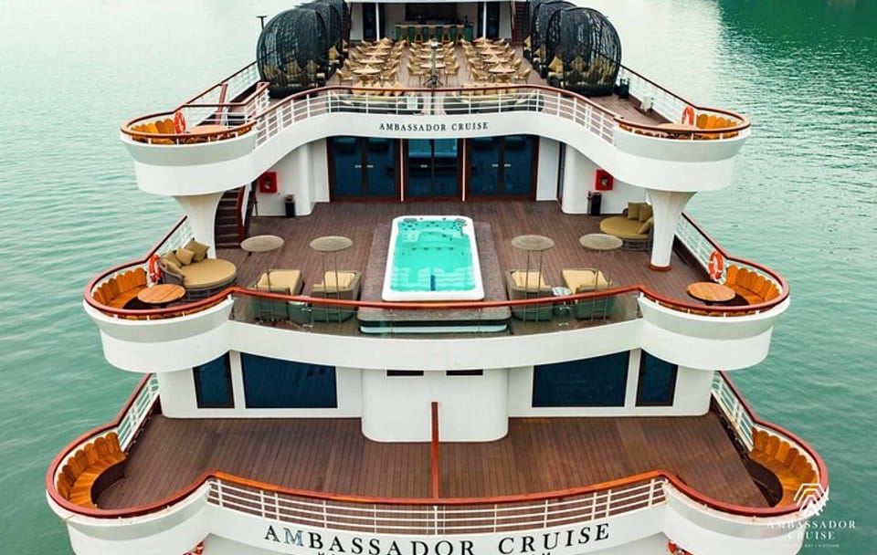 Ambassador Cruise Luxury Day Trip From Hanoi by Expressway