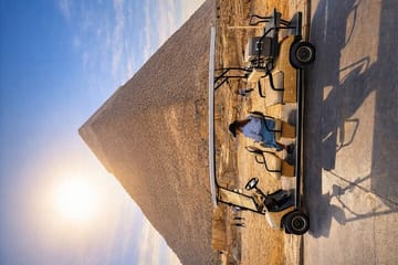 Giza Pyramids VIP Tour by Golf Cart with Expert Guide