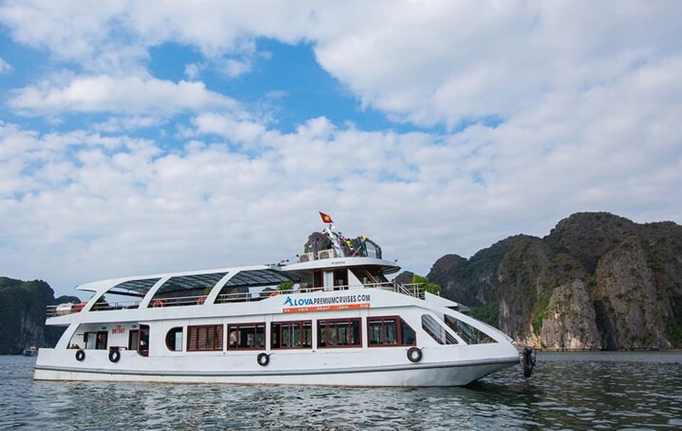 Alova Premium Cruise Visit Halong Bay from Hanoi By Expressway