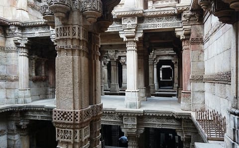 Ahmedabad to Indore Architectural and Temple Tour