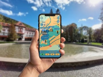 Sinaia Royal Summer Dream GPS App Walking Tour Mobile Game