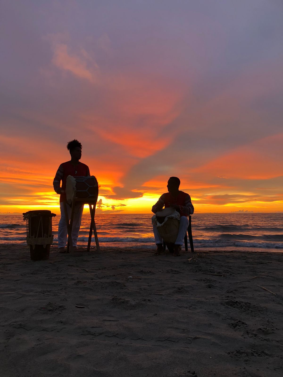 Atardecer con musica