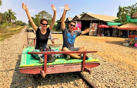 Bamboo Train and Killing Caves Day Tour in Battambang