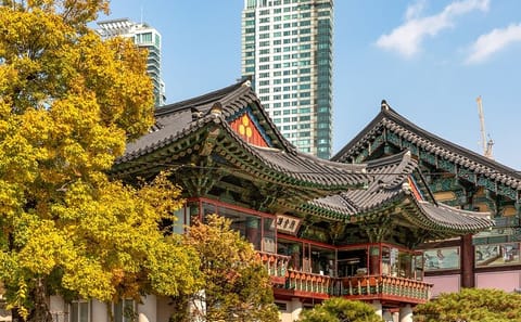 Seoul Cultural Tour: Bongeunsa Temple and Gangnam BBQ