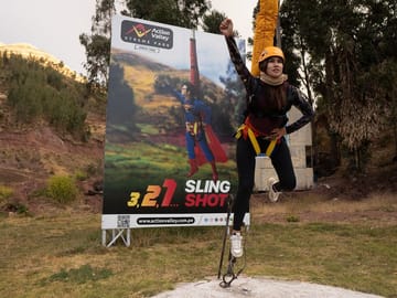 Slingshot Launch Adventure in Cusco, Peru