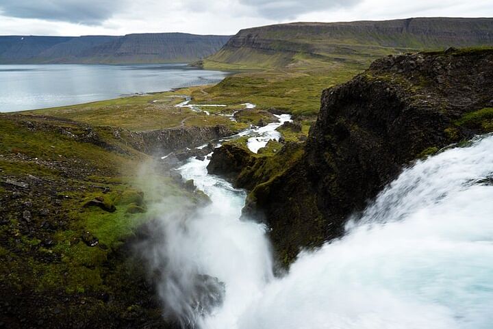 From above