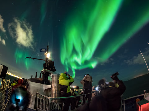 Northern Lights by Boat with a Backup Plan