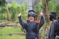 Have fun at paintball