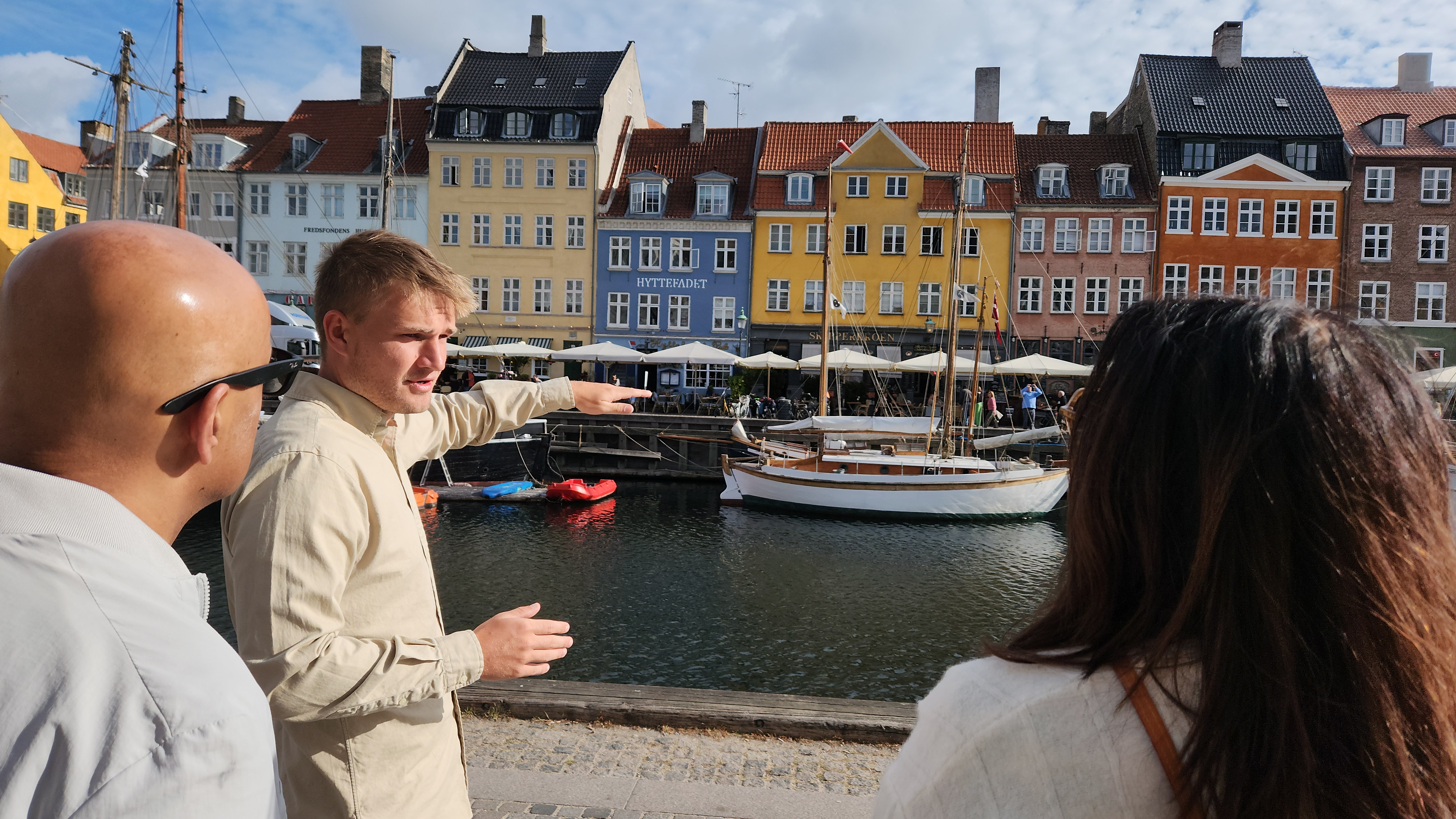 Small walking tour with a local guide in Copenhagen