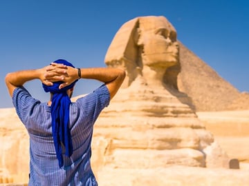 Full-Day Private Tour of Giza Pyramids, Memphis and Sakkara