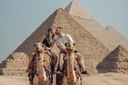 Full-Day Tour: Pyramids of Giza, Sakkara, Memphis with pickup