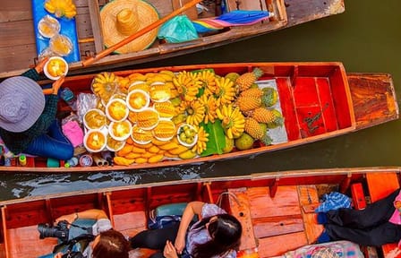 Private Tour : Damnoen Saduak Floating Market Tour with Driver