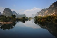 Hiking in Yangshuo, Guilin