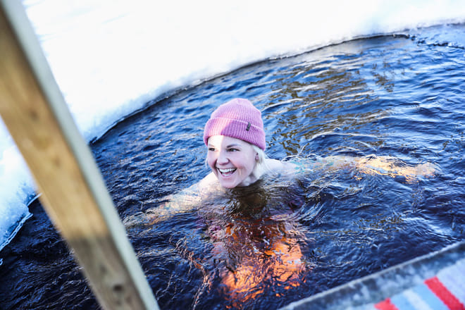 Experience Sauna, Ice Swimming and Northern Lights in Saariselkä, Inari photo 6