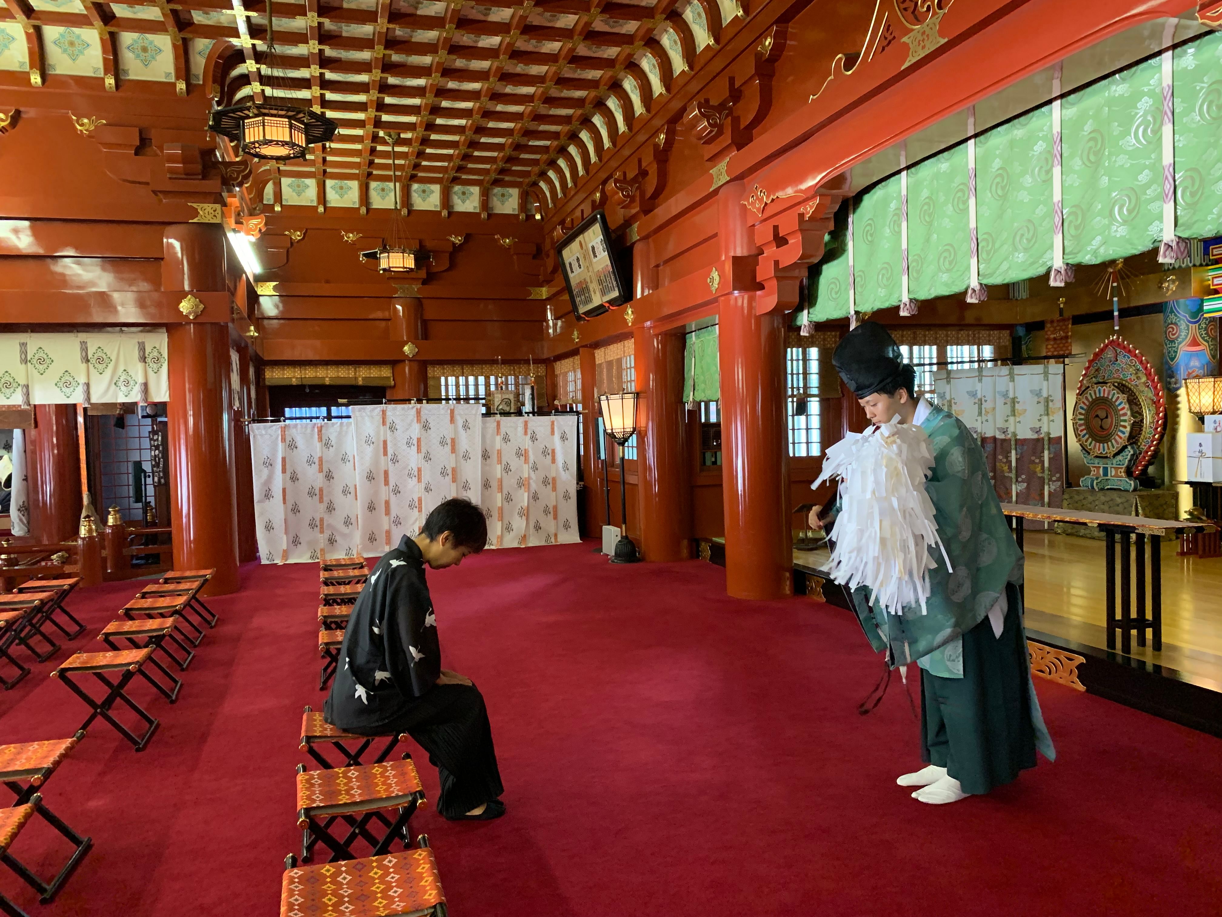 Exclusive Private Worship Ceremony and Guided Tour at Kanda Shrine in Tokyo