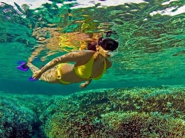 ⁠Snorkeling at Pigeon Island Trincomalee