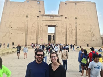 Luxor to Edfu & Kom Ombo Temples with Aswan Transfer