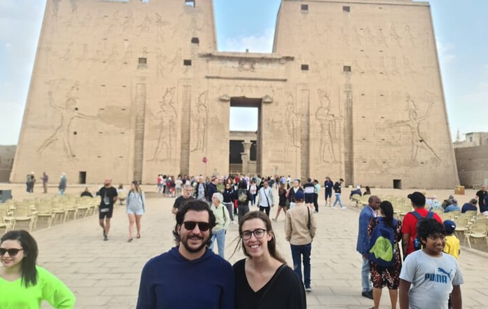Edfu and Kom Ombo Temples Tour from Luxor with Aswan Transfer