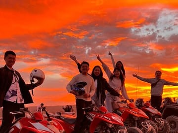 Agafay desert Family Package: Quad Bike & Camel Ride, Dinner Show