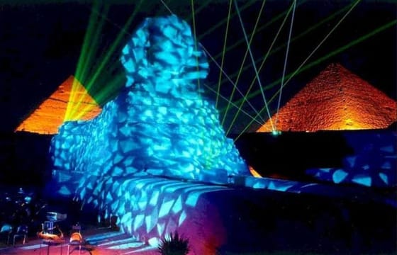 Giza Pyramids Sound and Light Show Experience