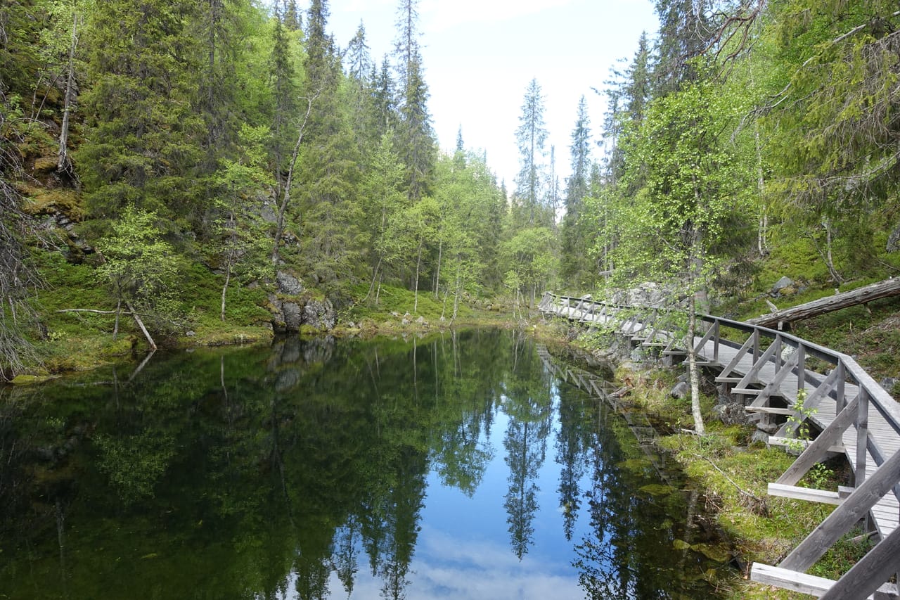 Discover the Secrets of Pyhä-Luosto National Park – Guided Hike to the Sacred Waterfall 10