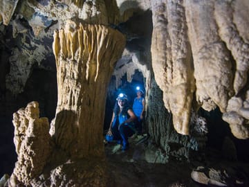 Caving Adventure in Palestine Cave, Tarapoto, Peru