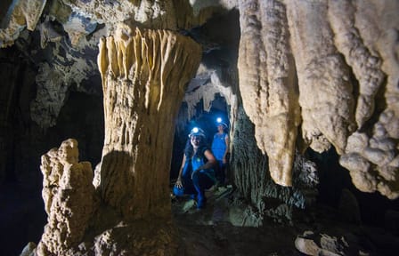 Caving Adventure in Palestine Cave, Tarapoto, Peru