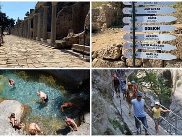 Syedra Ancient City and Sapadere Canyon Tour from Alanya
