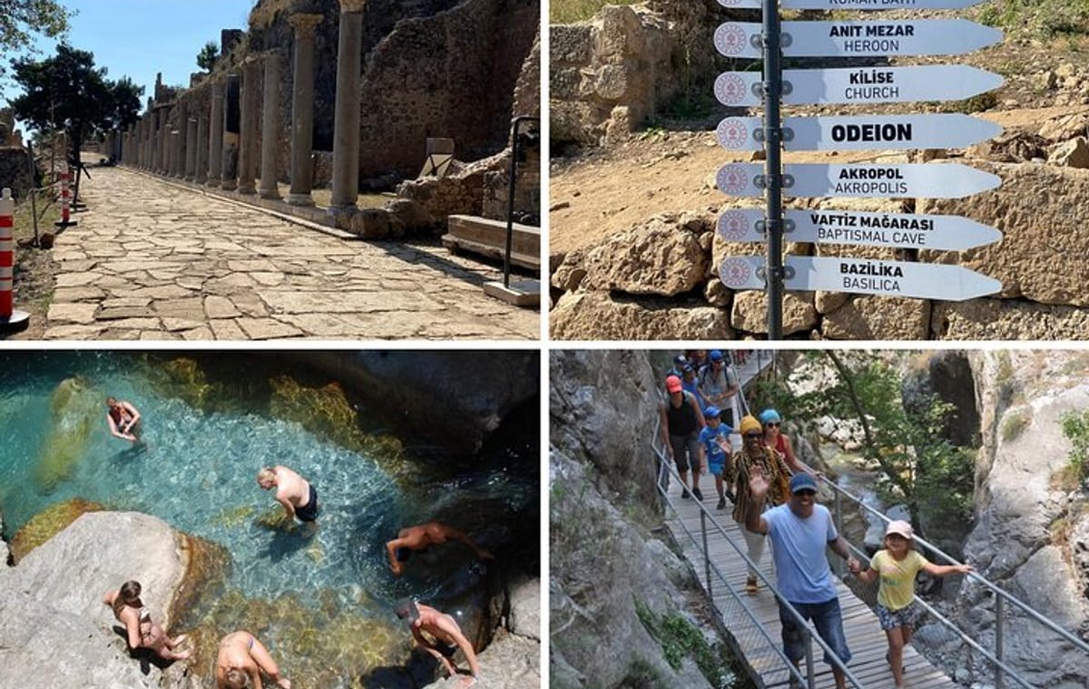 Syedra Ancient City and Sapadere Canyon Tour with Lunch
