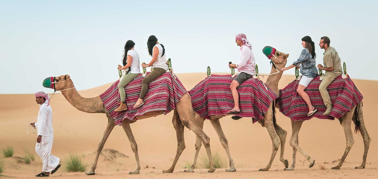 Dubai  Overnight Heritage Desert Safari in a Camel 9