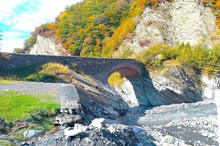 Ulu bridge-Gakh-Ilisu-Sheki tour-Qax tour