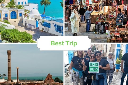 By Hammamet Sidi Bousaid Carthage Medina of Tunis