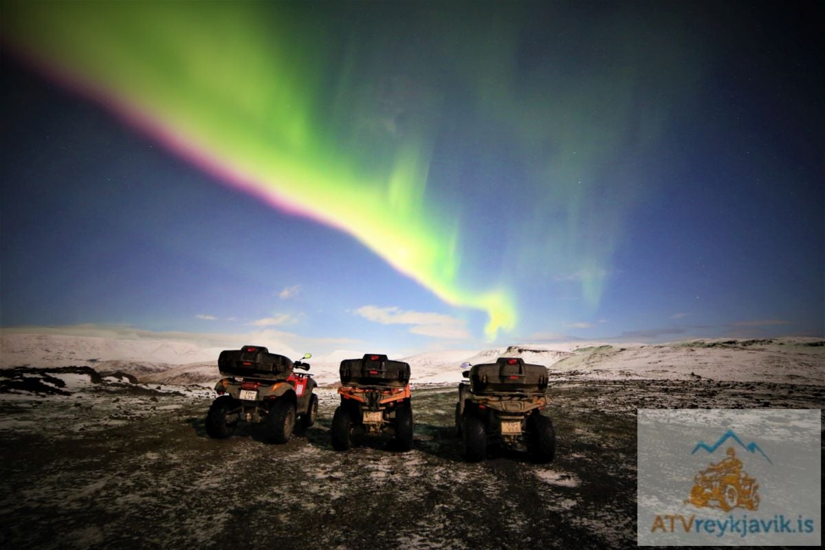 Northern Lights the Viking way - ATV Reykjavik Adventure, by Action Adventures