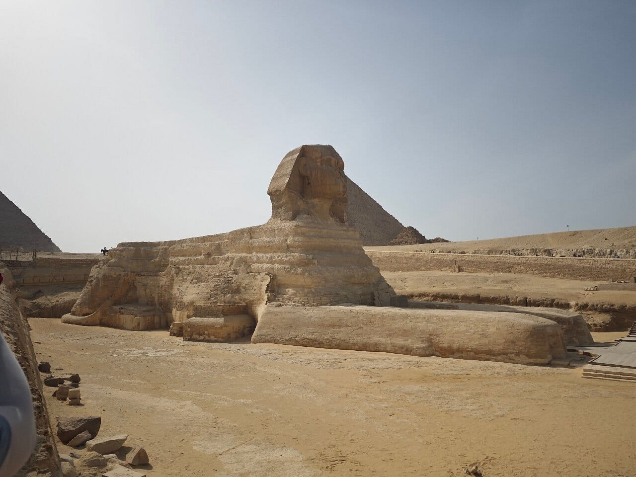 Esfinge (vista lateral)