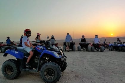 Desert Adventure delight : Quad , Camel , Dinner Show in Agafay