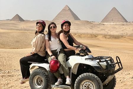 Cairo Tour: Quad Biking, Camel Ride, Lunch & Shopping at Giza Pyramids